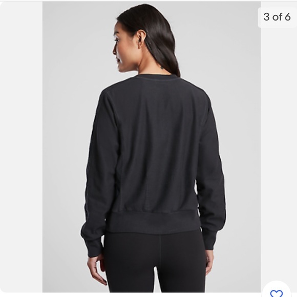 ATHLETA Farallon Garment Dye Sweatshirt - Picture 2 of 9